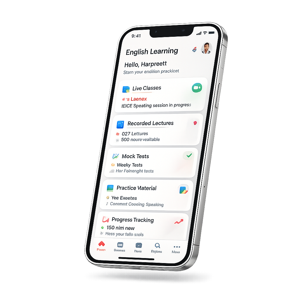 Mobile learning app